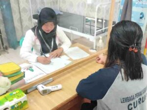 Ini Yang Dilakukan Klinik Lapas Curup Saat Terima Tahanan Baru