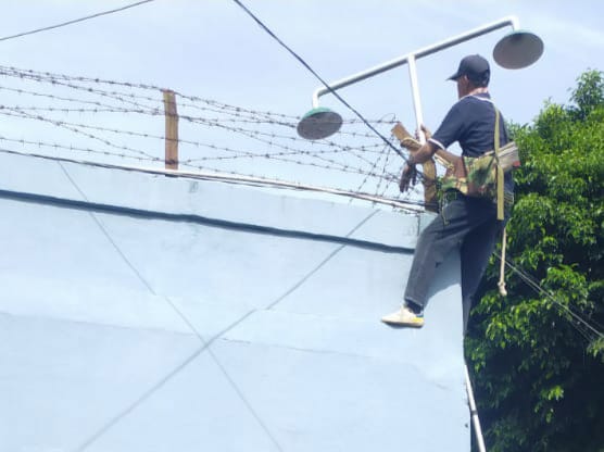 Antisipasi Gangguan Keamanan, Lapas Curup Perbanyak Lampu Penerangan