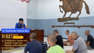 POLRES KAB MAGELANG LIMPAHKAN 6 TAHANAN BARU KE LAPAS MAGELANG