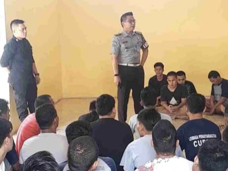 Ajak WBP Lapas Curup Peran Aktif Jaga Kondisi Keamanan, Kasubsi Keamanan Sampaikan Ini