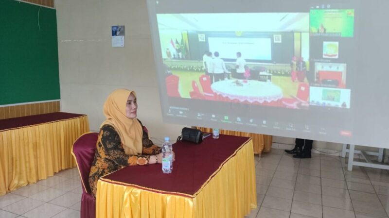 Ketua Umum PIPAS Pusat Buka Webinar Kewirausahaan, Pipas Lapas Curup Ikuti Secara Virtual